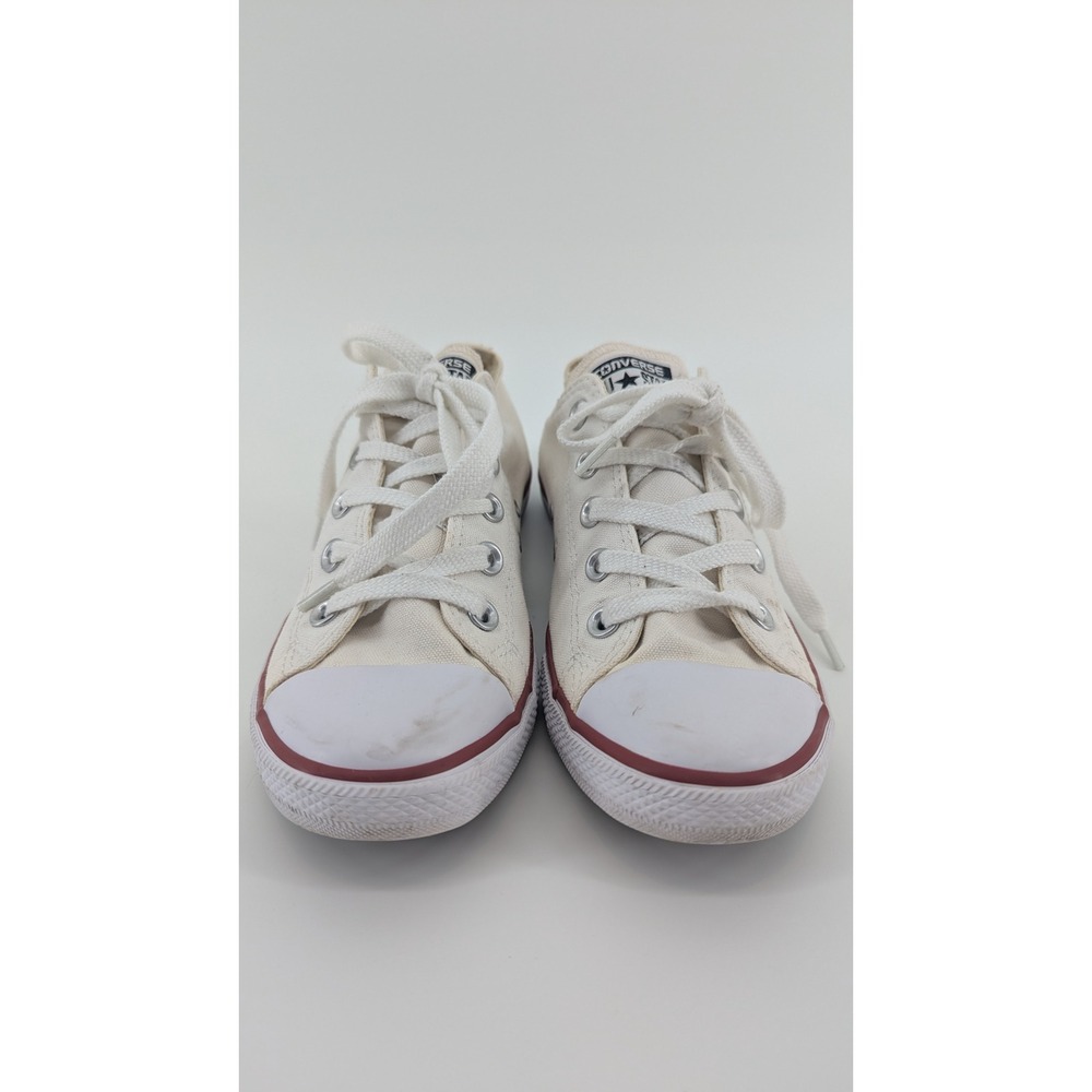 Converse Chuck Taylor All Star Low Top Off White Canvas Sneakers 142270F Mens 4